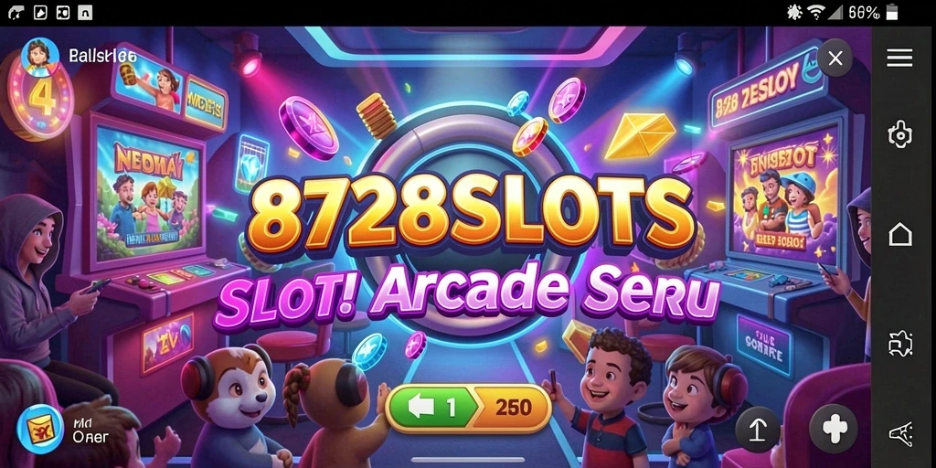 Tampilan gameplay seru di 8728SLOTS dengan efek visual yang menawan.
