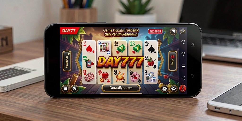 Tampilan gameplay seru dalam game Domino DAY777.