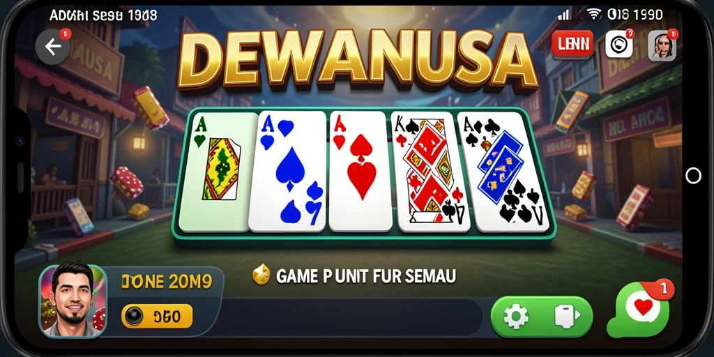 Tampilan penuh warna dari gameplay DEWANUSA yang menarik.