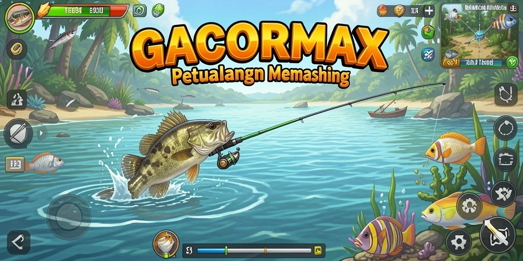Gameplay GACORMAX yang menegangkan dan penuh warna.
