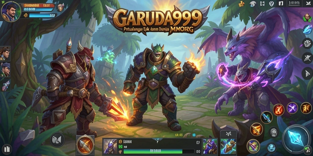 Gameplay menarik dengan grafis menawan di GARUDA999.