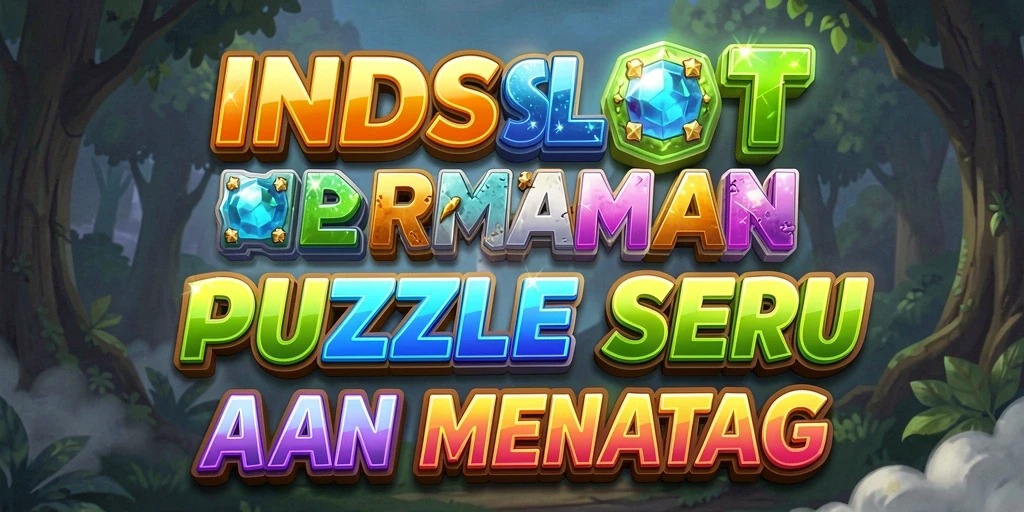 Tampilan gameplay dari INDSLOT yang menonjolkan tantangan puzzle.