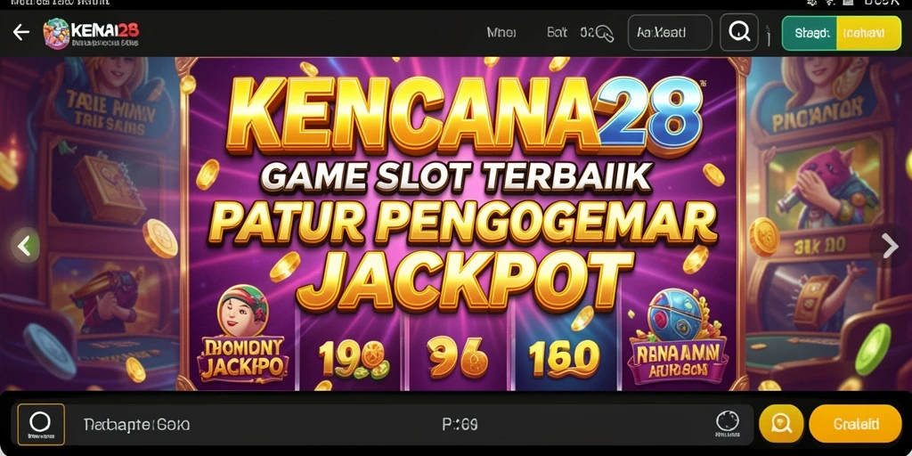 Tangkapan layar gameplay KENCANA28 menampilkan keseruan permainan slot.