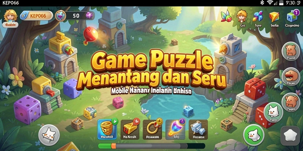 Tampilan gameplay KEPO66 yang seru dan menantang.