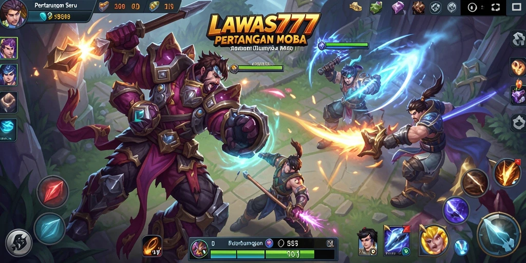 Tampilan gameplay seru dalam LAWAS777 yang memukau.
