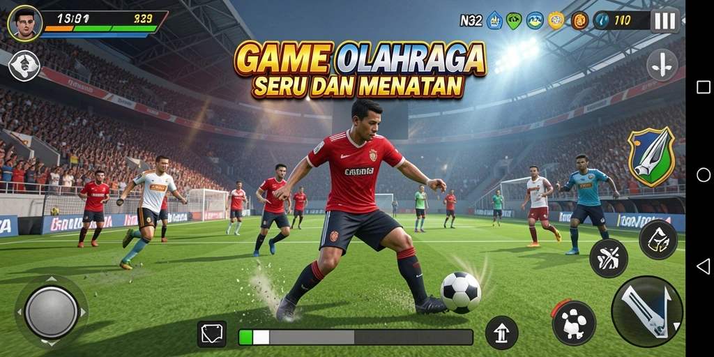Tampilan gameplay N32 yang penuh aksi dan tantangan.