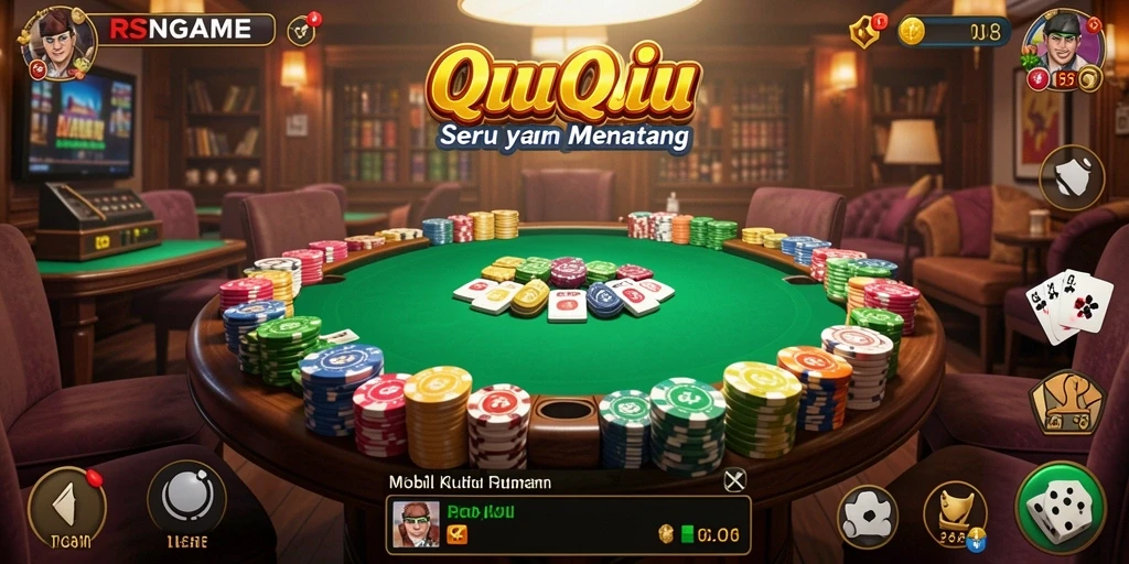 Gameplay seru di RSNGAME saat bermain QiuQiu.