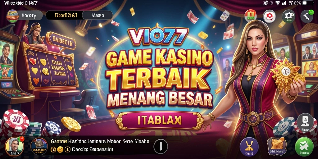 Tampilan menarik dari gameplay Kasino di VIO77.