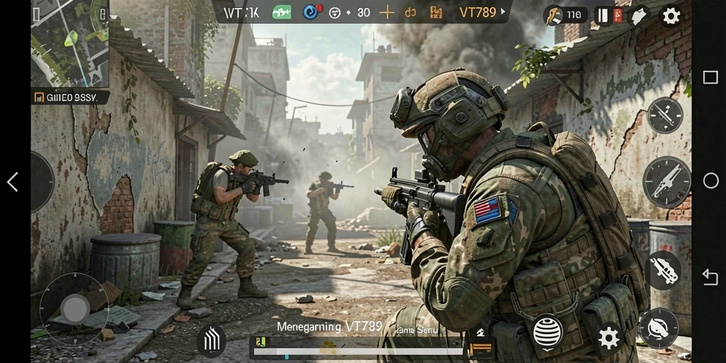 Gameplay seru dari VT789 dengan aksi FPS intens.